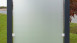 planeo Gardence Flair - Recinzione in vetro verticale satinato 120 x 180cm