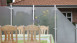 planeo Gardence Flair - Recinzione in vetro verticale satinato 120 x 180cm
